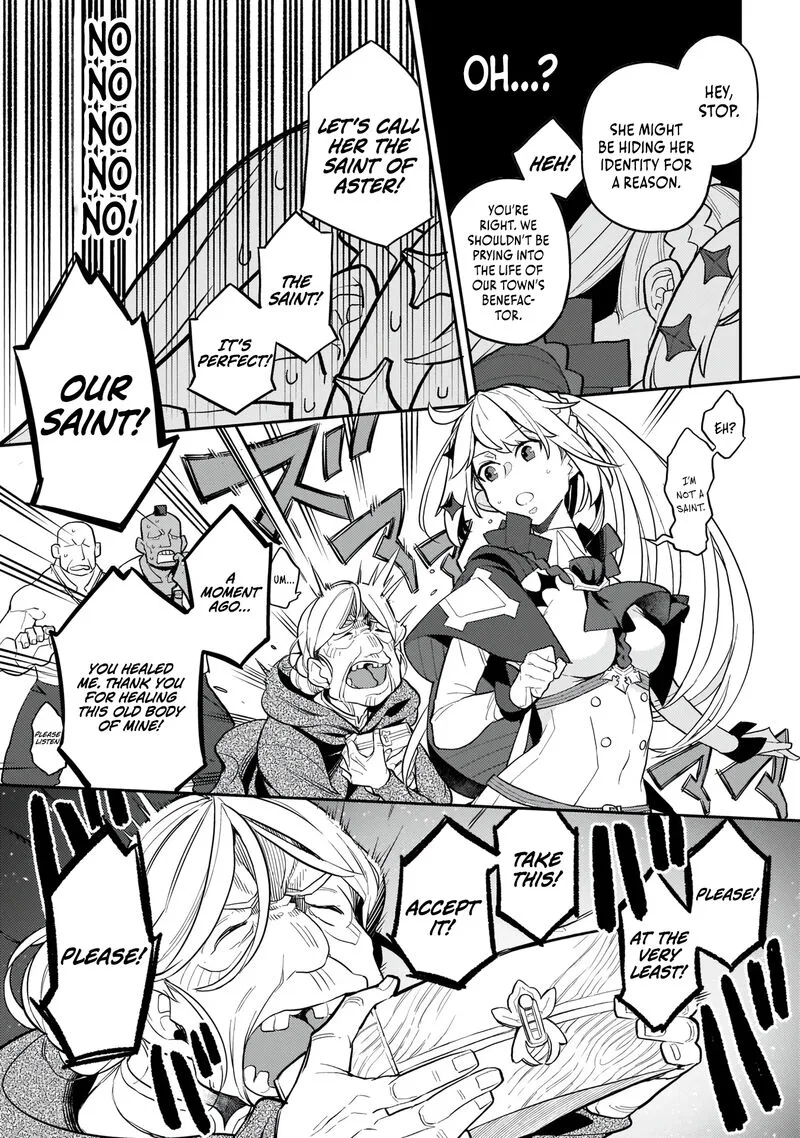 Akuyaku Ikka no Okugata, Shi ni Modori shite Kokoro wo Irekaeru. Chapter 5 page 23