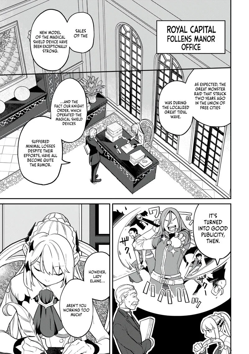 Akuyaku Ikka no Okugata, Shi ni Modori shite Kokoro wo Irekaeru. Chapter 5 page 4