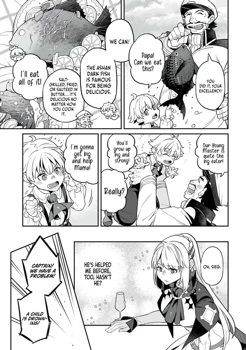 Akuyaku Ikka no Okugata, Shi ni Modori shite Kokoro wo Irekaeru. Chapter 5 page 27