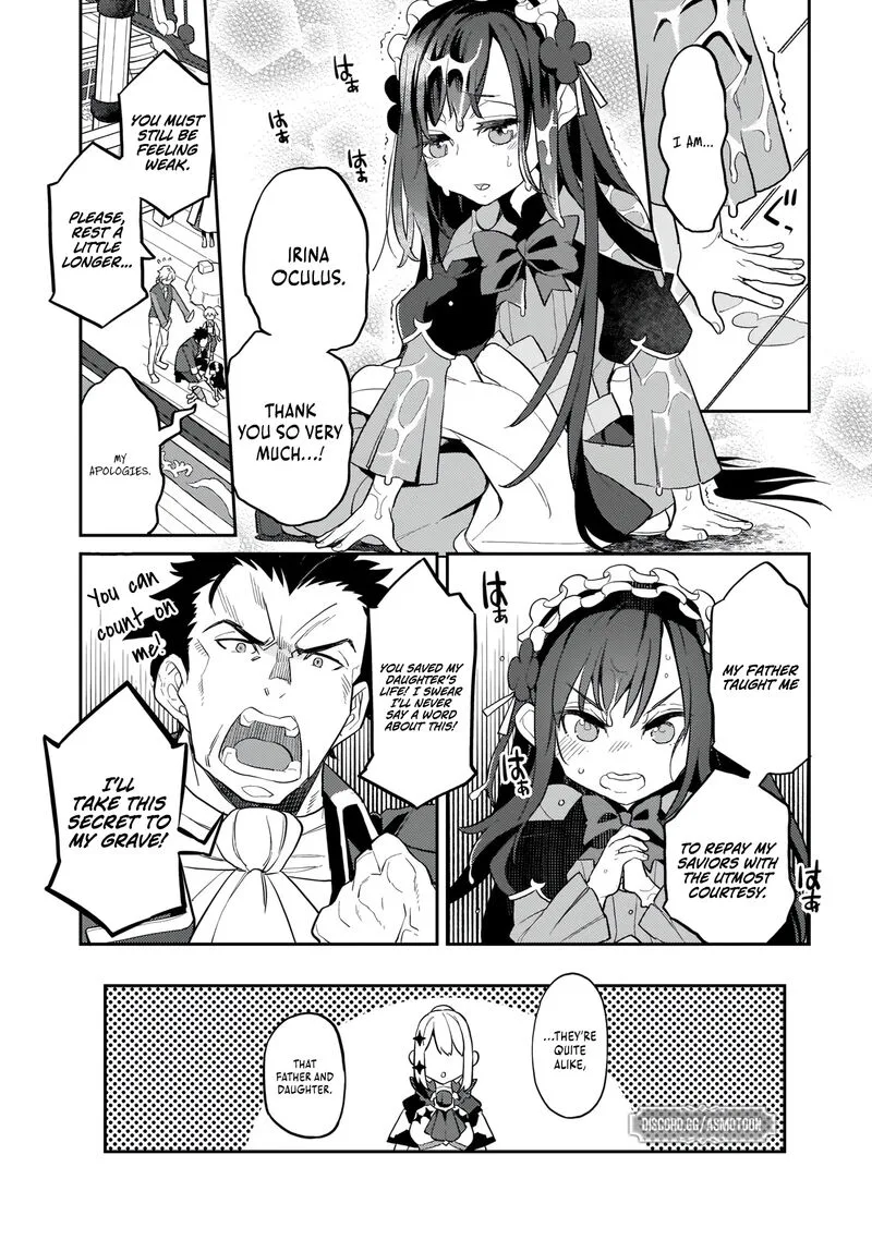 Akuyaku Ikka no Okugata, Shi ni Modori shite Kokoro wo Irekaeru. Chapter 6 page 10
