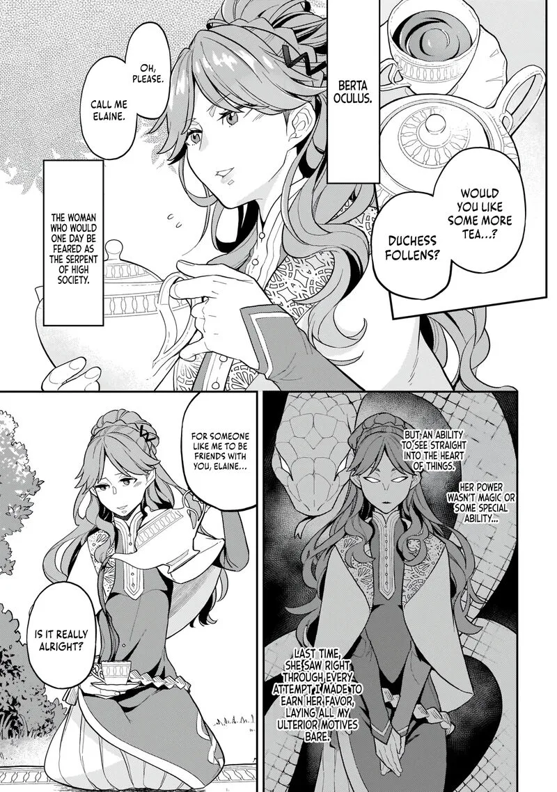 Akuyaku Ikka no Okugata, Shi ni Modori shite Kokoro wo Irekaeru. Chapter 6 page 12
