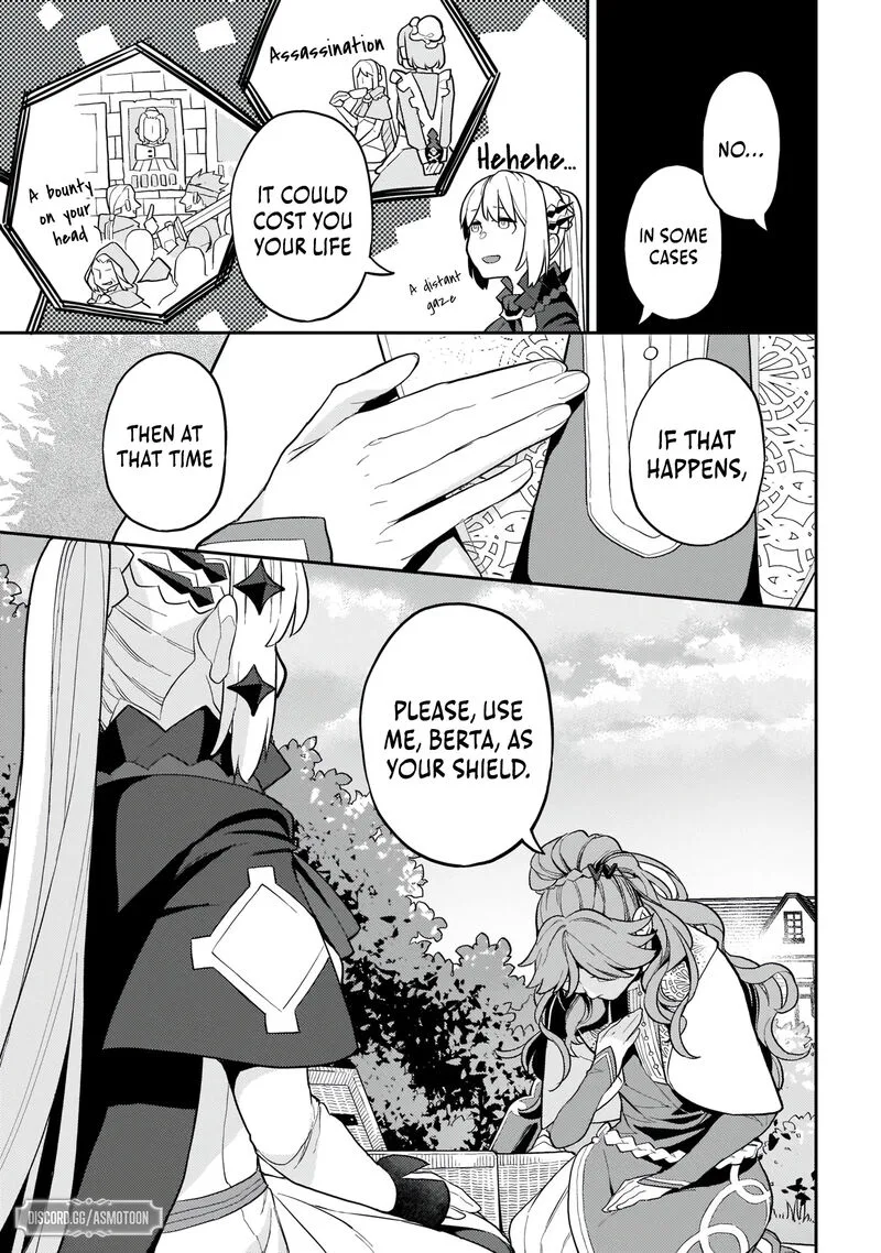 Akuyaku Ikka no Okugata, Shi ni Modori shite Kokoro wo Irekaeru. Chapter 6 page 14