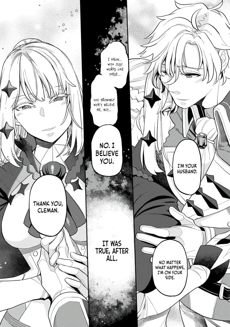 Akuyaku Ikka no Okugata, Shi ni Modori shite Kokoro wo Irekaeru. Chapter 7 page 30