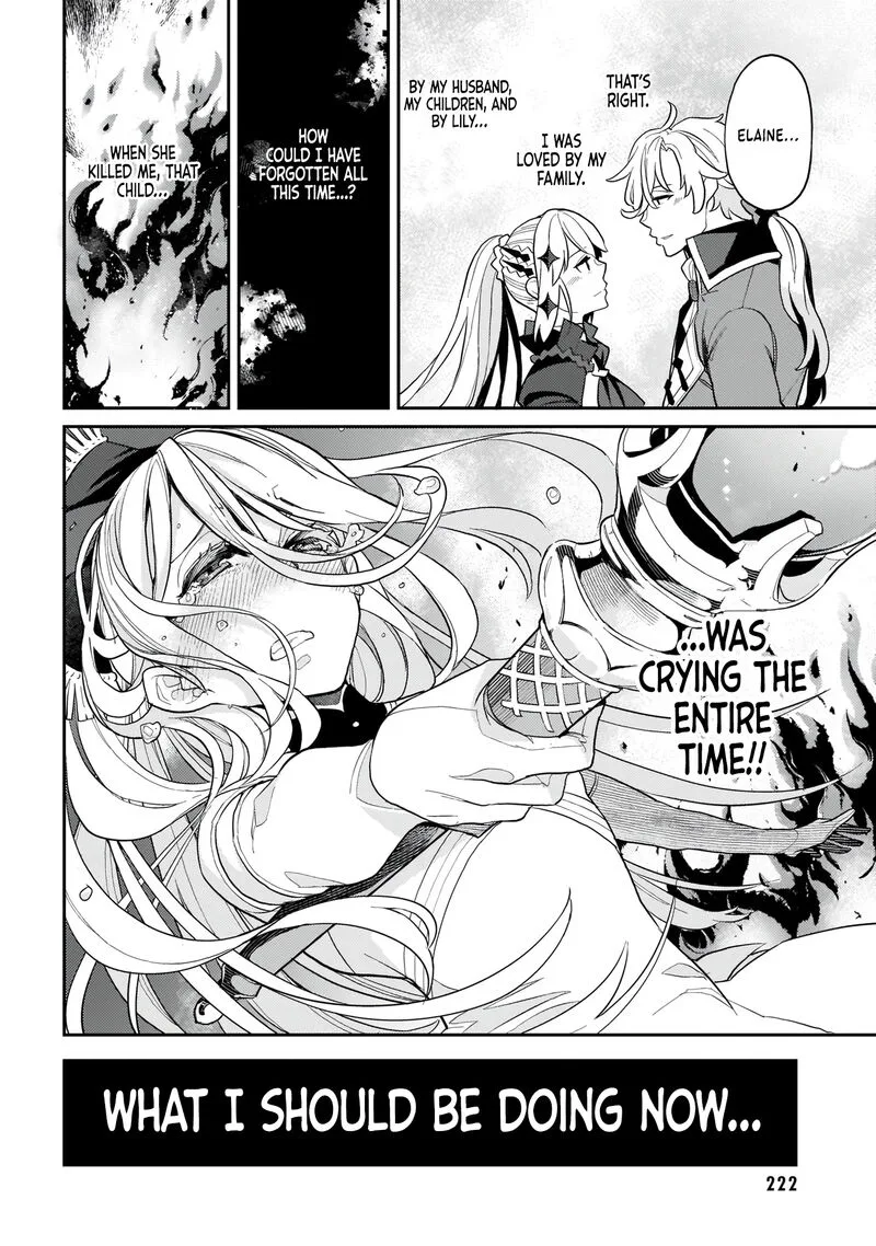Akuyaku Ikka no Okugata, Shi ni Modori shite Kokoro wo Irekaeru. Chapter 7 page 31