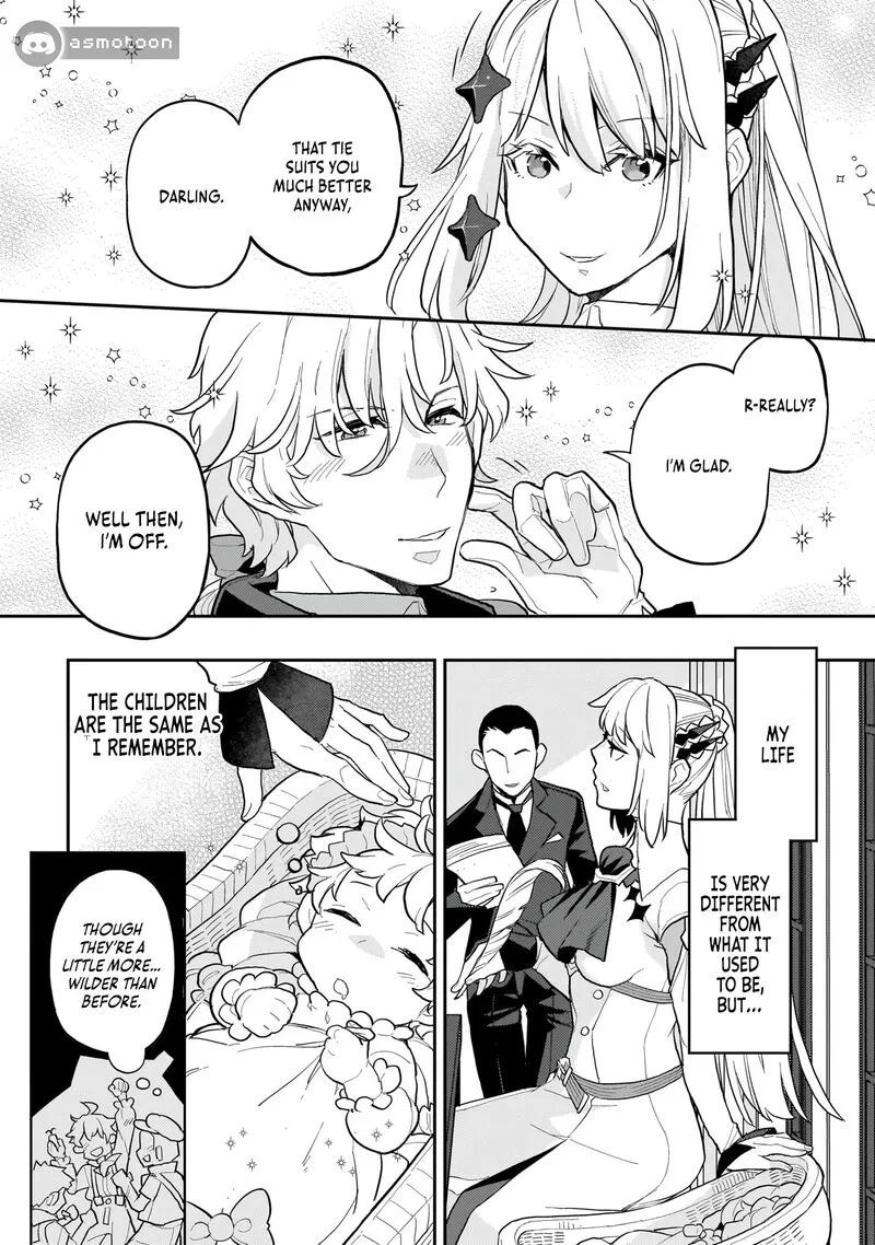 Akuyaku Ikka no Okugata, Shi ni Modori shite Kokoro wo Irekaeru. Chapter 9 page 8