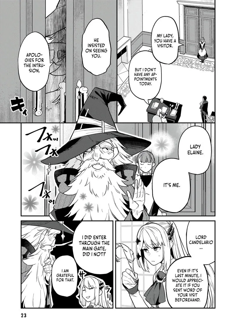 Akuyaku Ikka no Okugata, Shi ni Modori shite Kokoro wo Irekaeru. Chapter 9 page 9