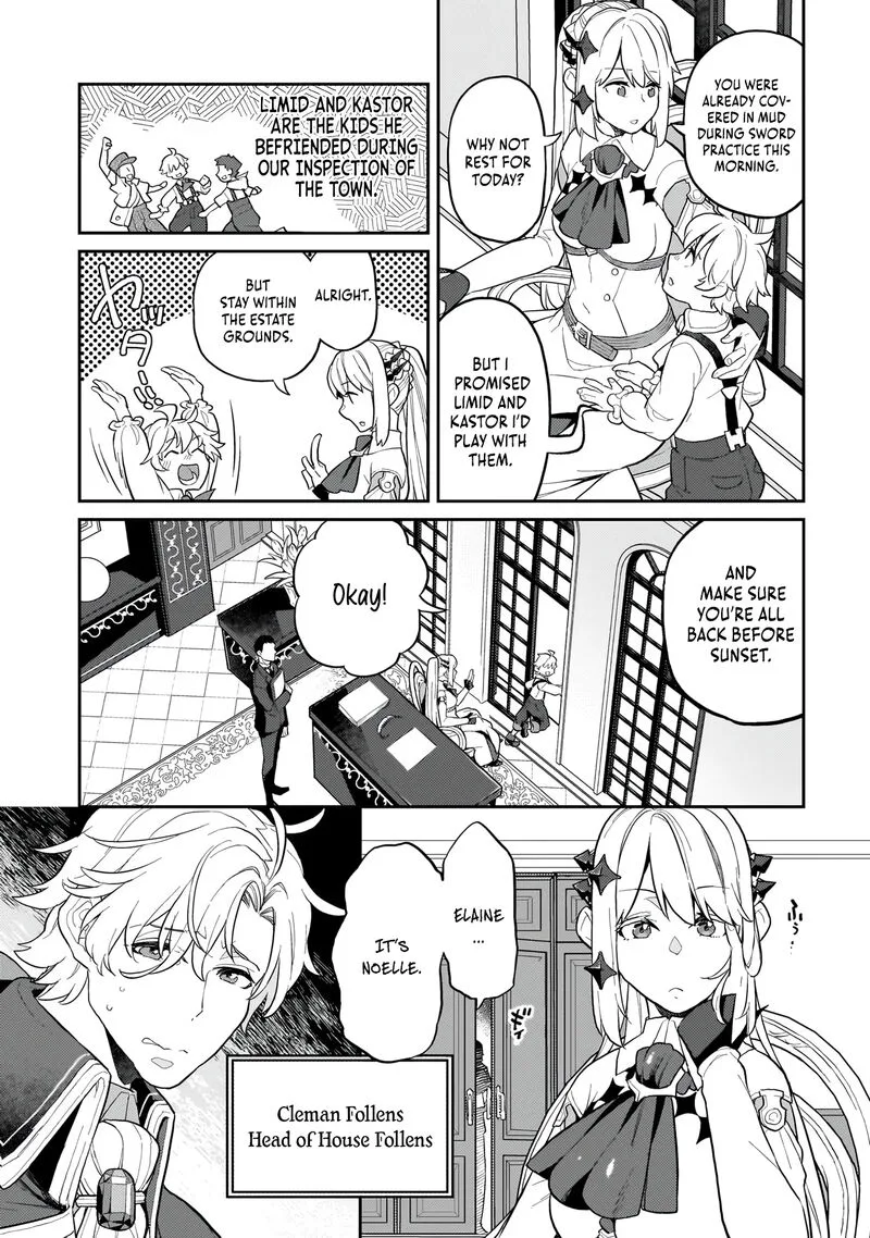 Akuyaku Ikka no Okugata, Shi ni Modori shite Kokoro wo Irekaeru. Chapter 9 page 5
