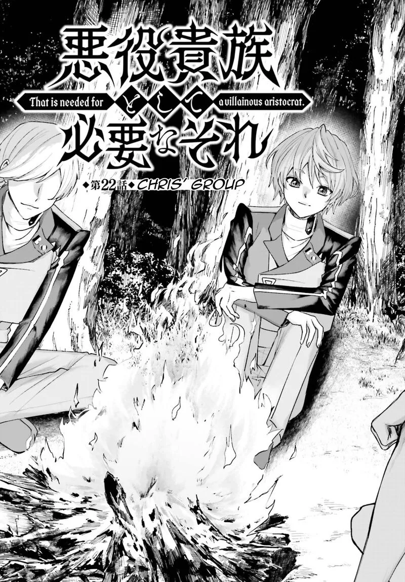 Akuyaku Kizoku to shite Hitsuyou na Sore Chapter 22 page 6