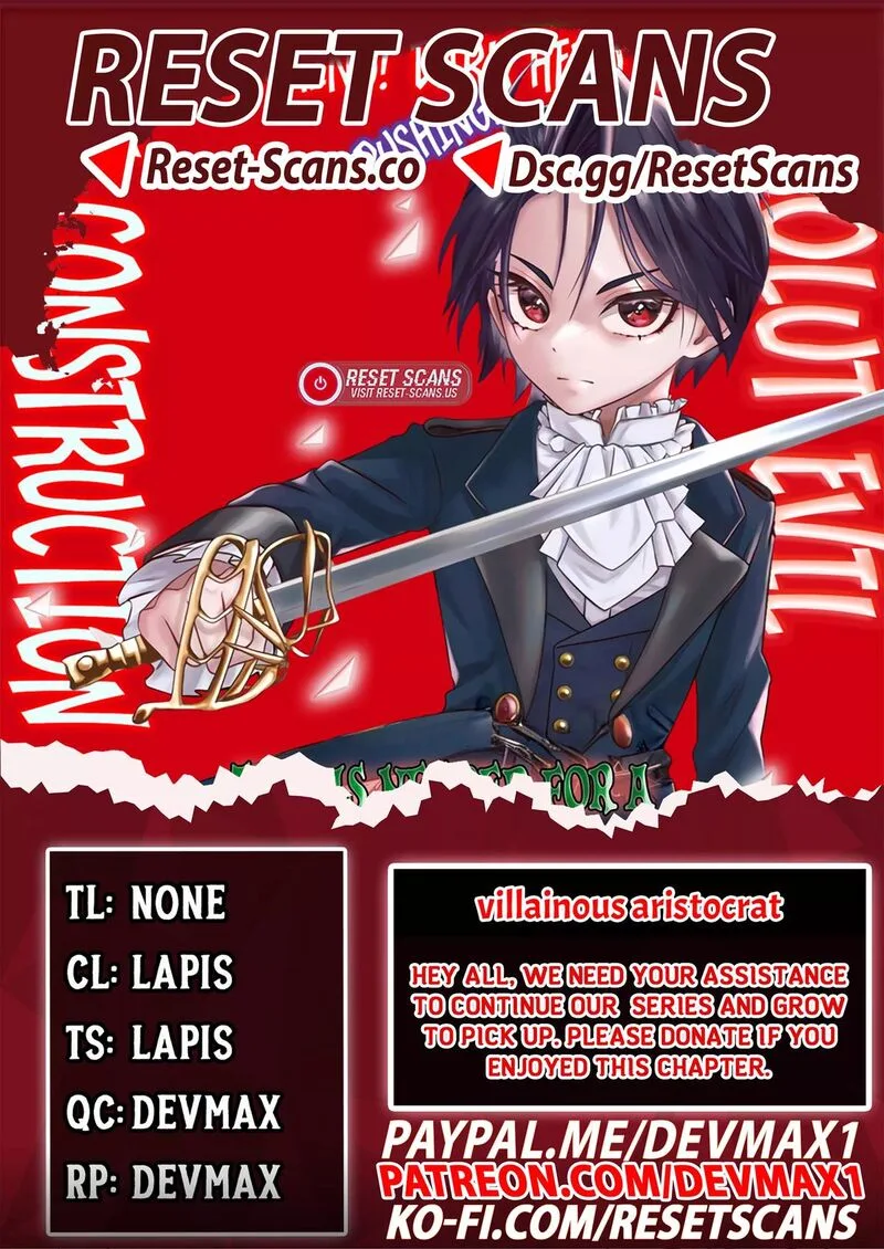 Akuyaku Kizoku to shite Hitsuyou na Sore Chapter 9 page 1
