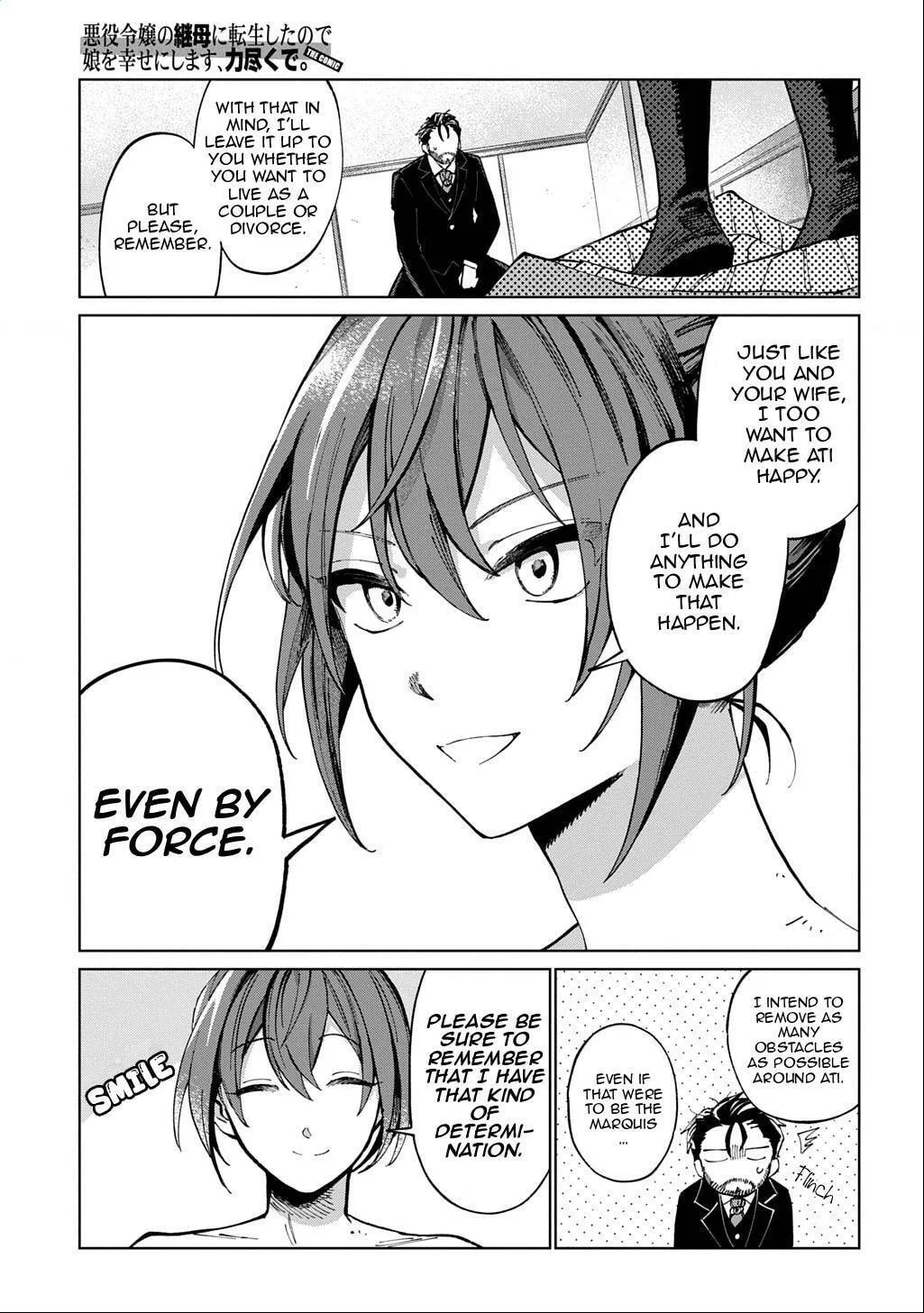 Akuyaku Reijou no Mamahaha ni Tensei Shita node Musume wo Shiawase ni Shimasu, Chikarazuku de Chapter 1 page 35