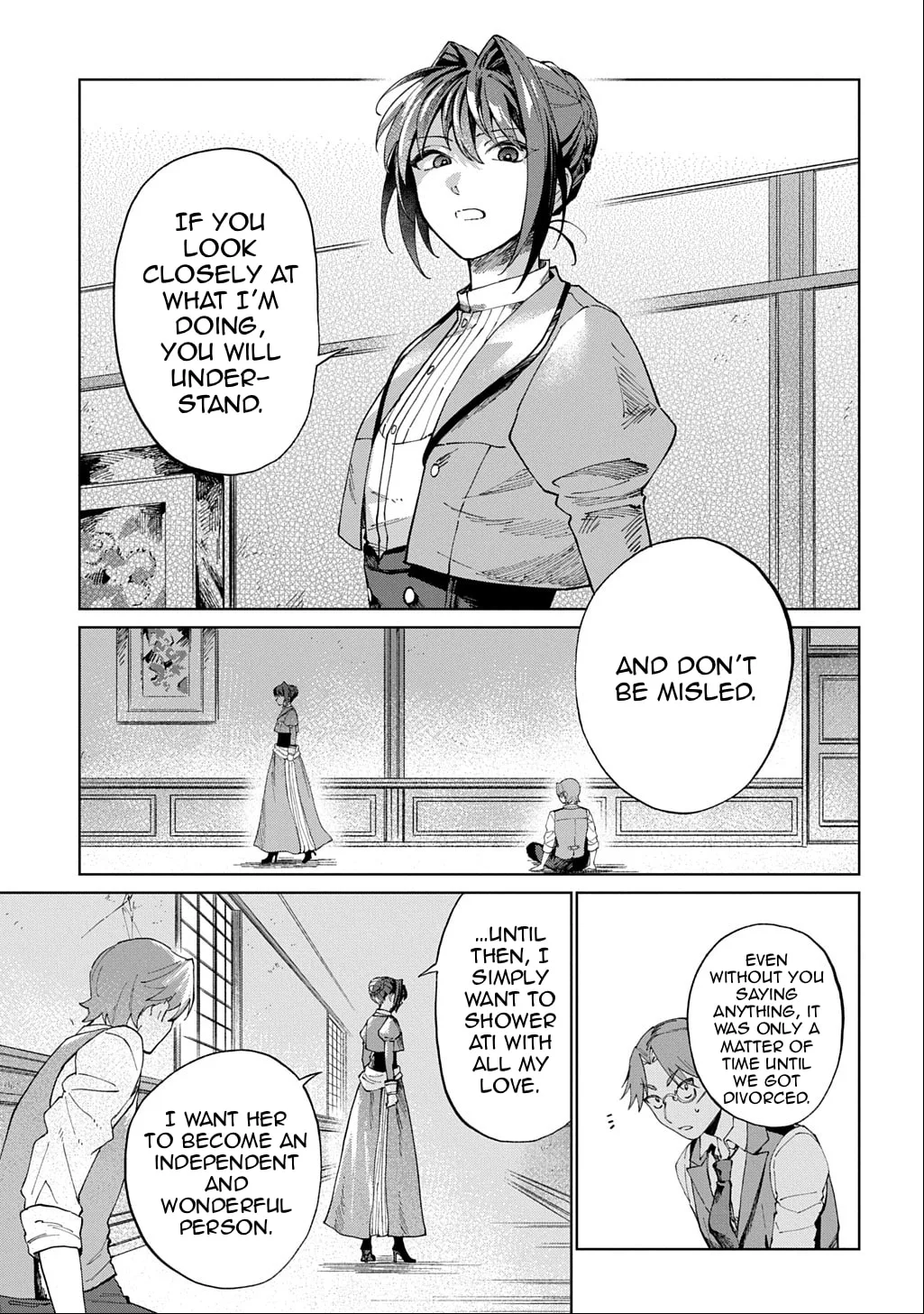 Akuyaku Reijou no Mamahaha ni Tensei Shita node Musume wo Shiawase ni Shimasu, Chikarazuku de Chapter 3 page 18