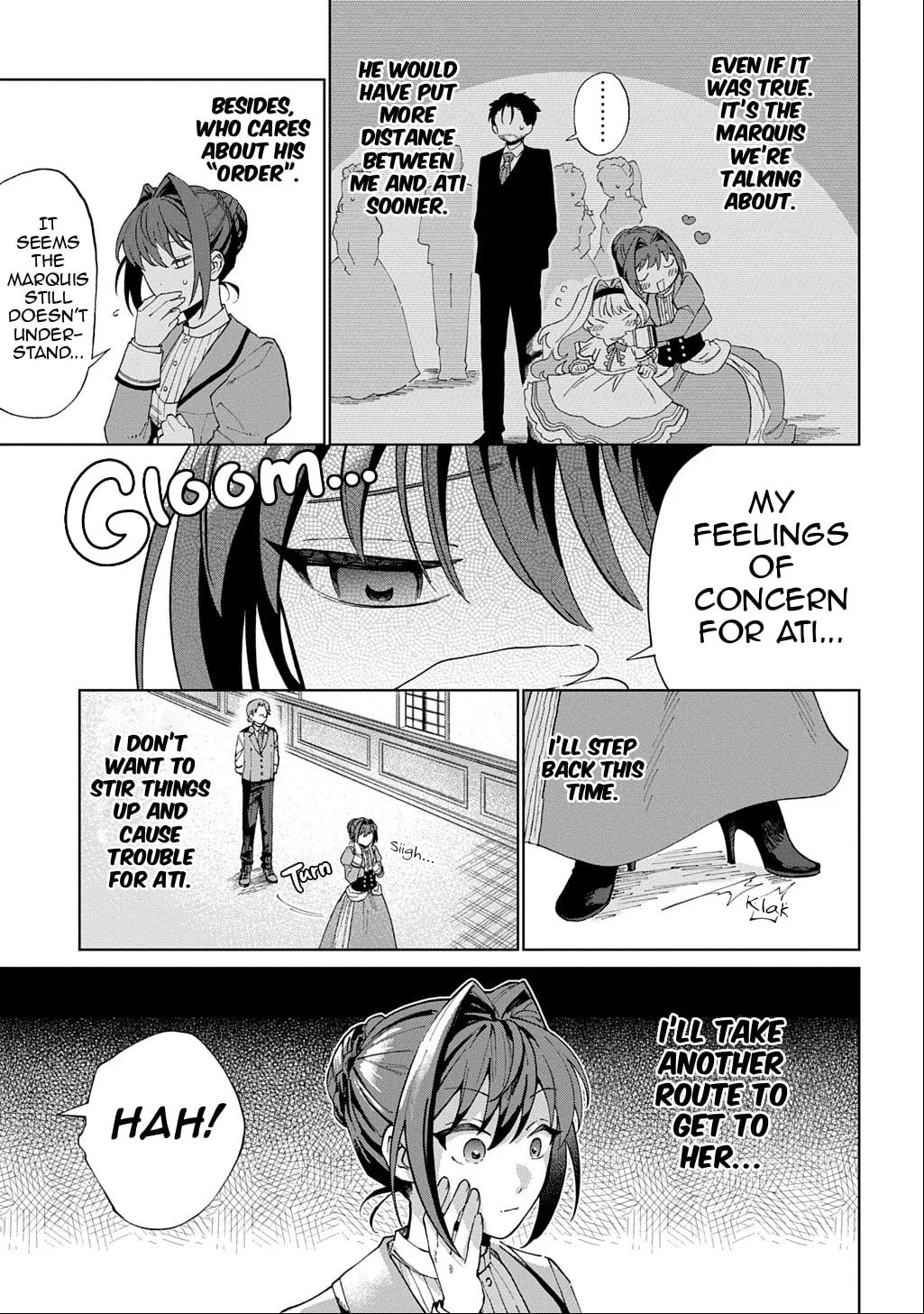 Akuyaku Reijou no Mamahaha ni Tensei Shita node Musume wo Shiawase ni Shimasu, Chikarazuku de Chapter 3 page 8