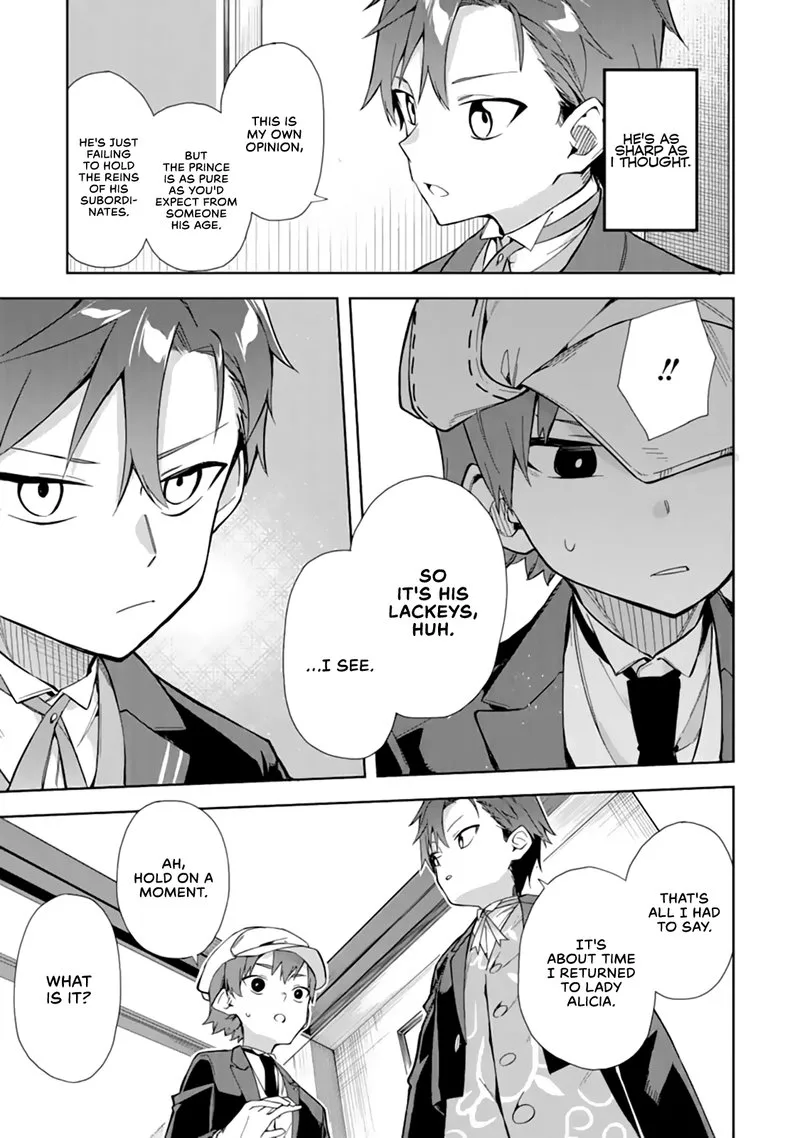 Akuyaku Reijou no Shitsuji-sama: Hametsu Flag wa Ore ga Tsubusasete Itadakimasu Chapter 12 page 37