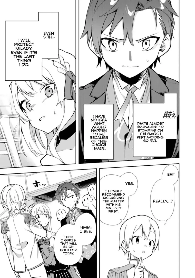 Akuyaku Reijou no Shitsuji-sama: Hametsu Flag wa Ore ga Tsubusasete Itadakimasu Chapter 14 page 14