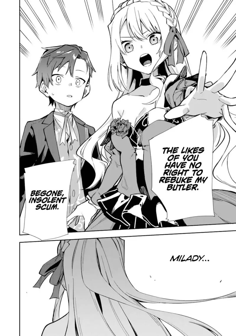 Akuyaku Reijou no Shitsuji-sama: Hametsu Flag wa Ore ga Tsubusasete Itadakimasu Chapter 14 page 19