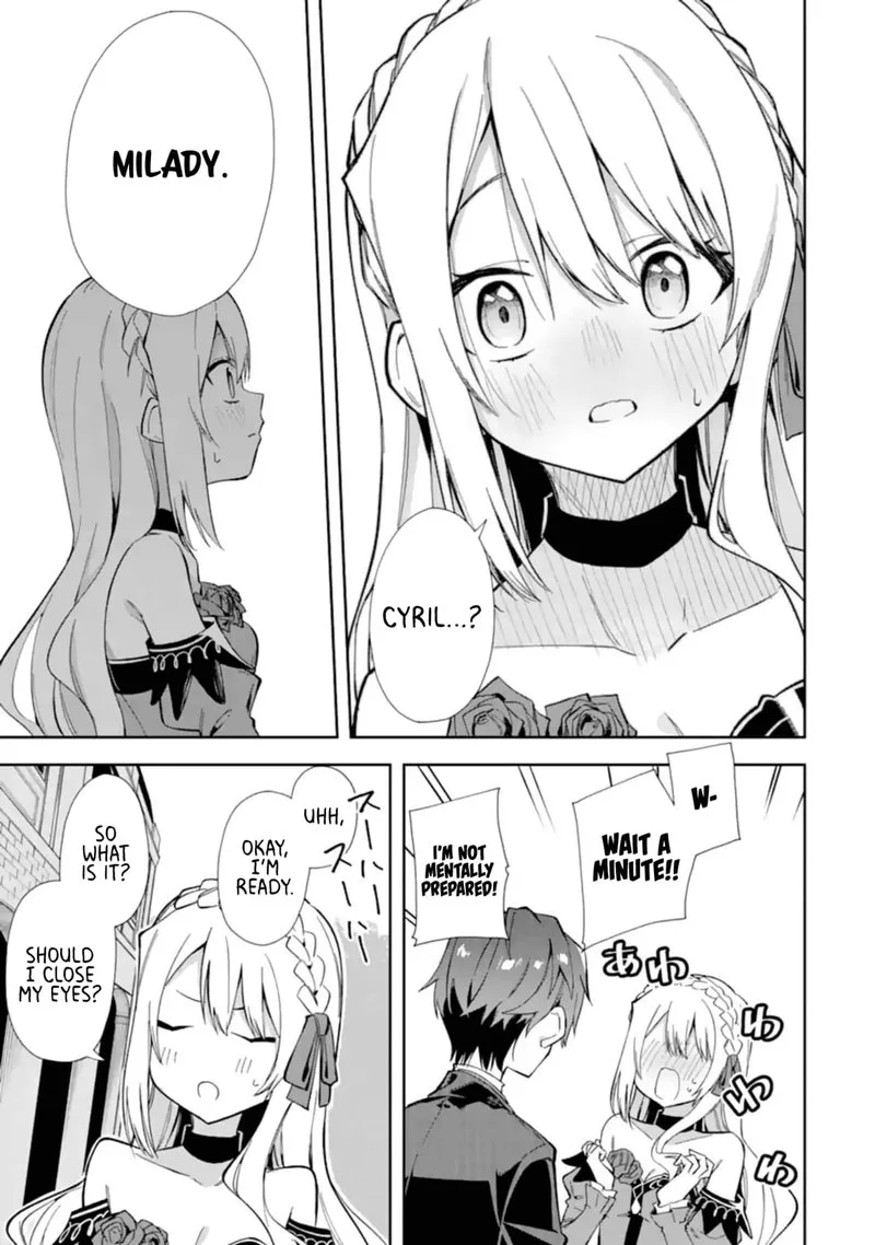 Akuyaku Reijou no Shitsuji-sama: Hametsu Flag wa Ore ga Tsubusasete Itadakimasu Chapter 14 page 39
