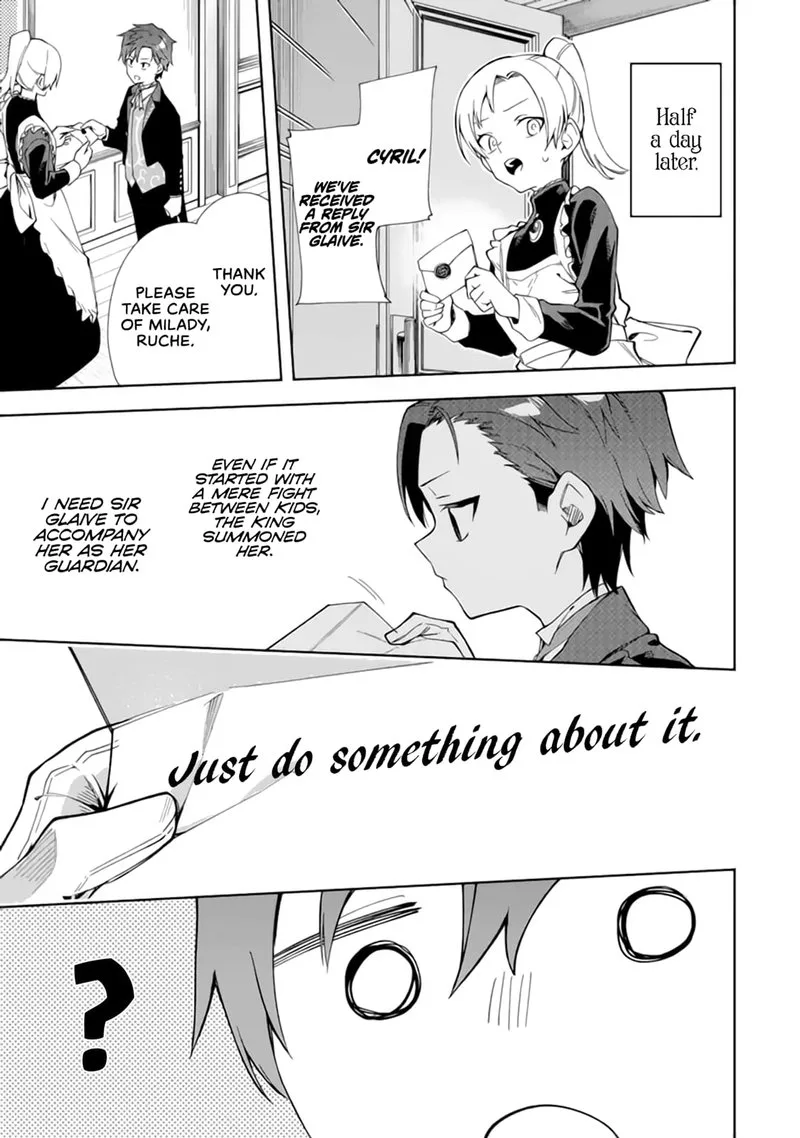 Akuyaku Reijou no Shitsuji-sama: Hametsu Flag wa Ore ga Tsubusasete Itadakimasu Chapter 15 page 5