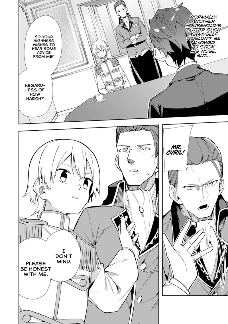 Akuyaku Reijou no Shitsuji-sama: Hametsu Flag wa Ore ga Tsubusasete Itadakimasu Chapter 15 page 22