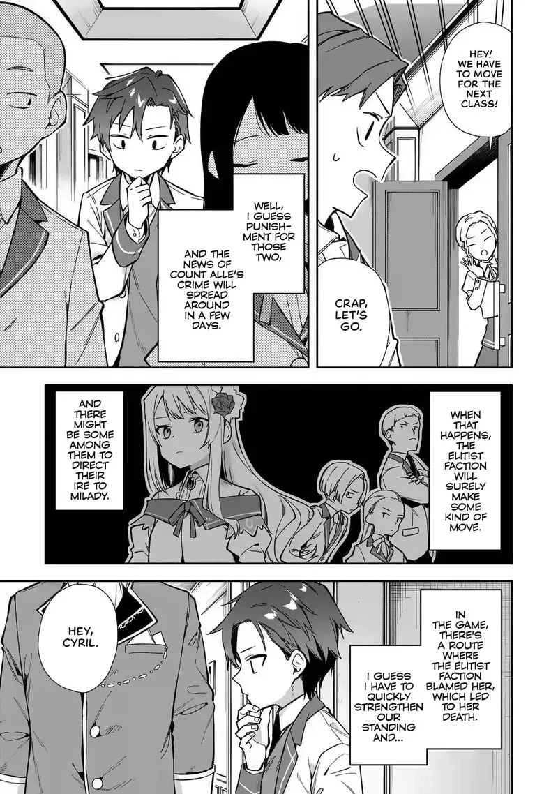 Akuyaku Reijou no Shitsuji-sama: Hametsu Flag wa Ore ga Tsubusasete Itadakimasu Chapter 17 page 9