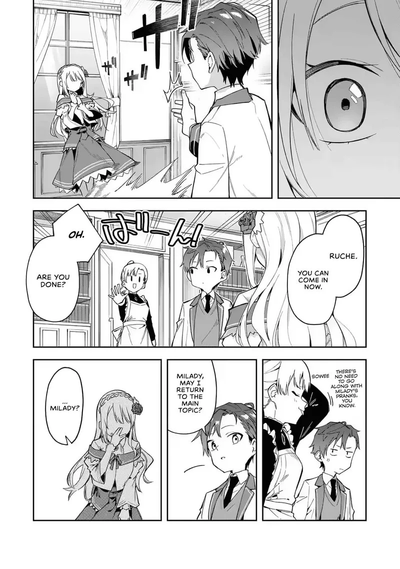 Akuyaku Reijou no Shitsuji-sama: Hametsu Flag wa Ore ga Tsubusasete Itadakimasu Chapter 18 page 24
