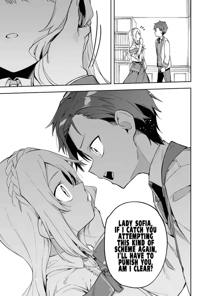 Akuyaku Reijou no Shitsuji-sama: Hametsu Flag wa Ore ga Tsubusasete Itadakimasu Chapter 18 page 23