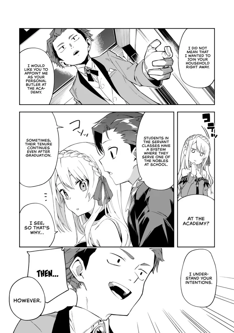 Akuyaku Reijou no Shitsuji-sama: Hametsu Flag wa Ore ga Tsubusasete Itadakimasu Chapter 2.2 page 11