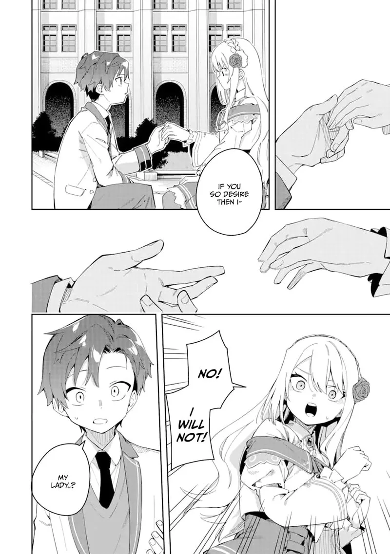 Akuyaku Reijou no Shitsuji-sama: Hametsu Flag wa Ore ga Tsubusasete Itadakimasu Chapter 29.1 page 8