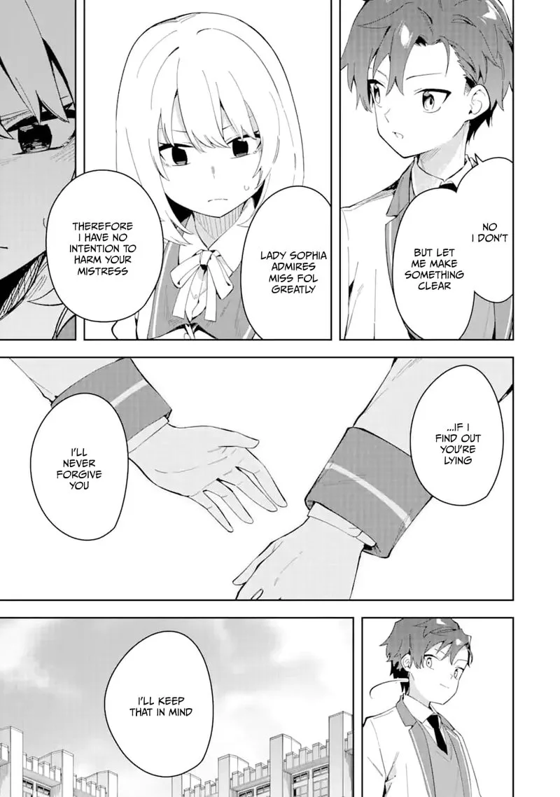 Akuyaku Reijou no Shitsuji-sama: Hametsu Flag wa Ore ga Tsubusasete Itadakimasu Chapter 30.1 page 11