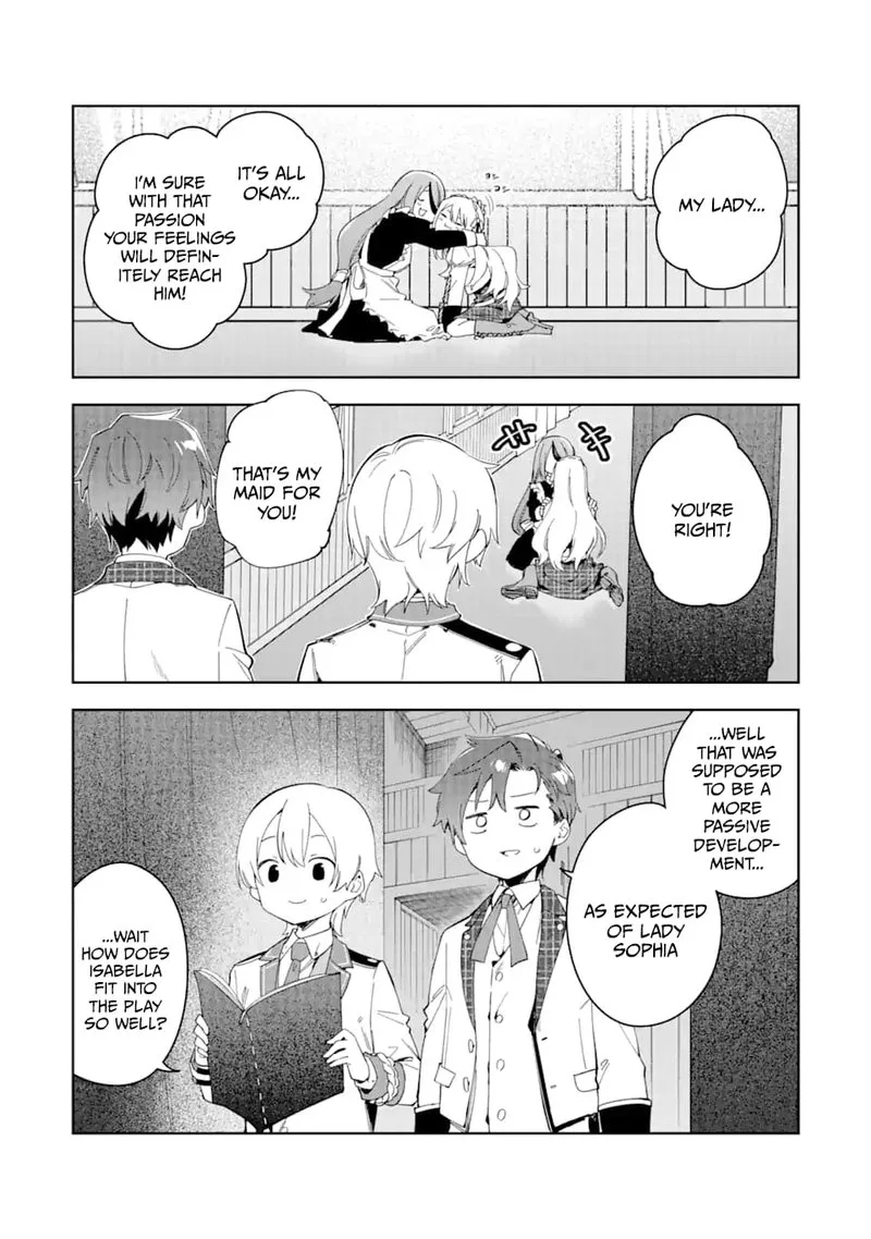 Akuyaku Reijou no Shitsuji-sama: Hametsu Flag wa Ore ga Tsubusasete Itadakimasu Chapter 32.1 page 4