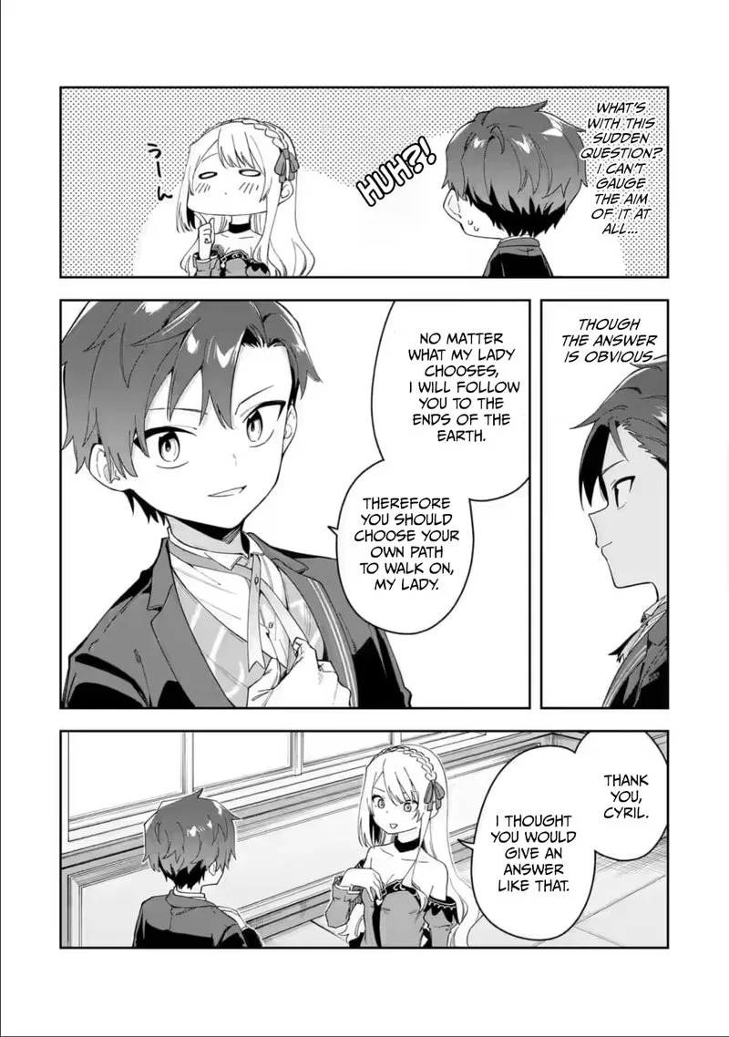 Akuyaku Reijou no Shitsuji-sama: Hametsu Flag wa Ore ga Tsubusasete Itadakimasu Chapter 34.1 page 16