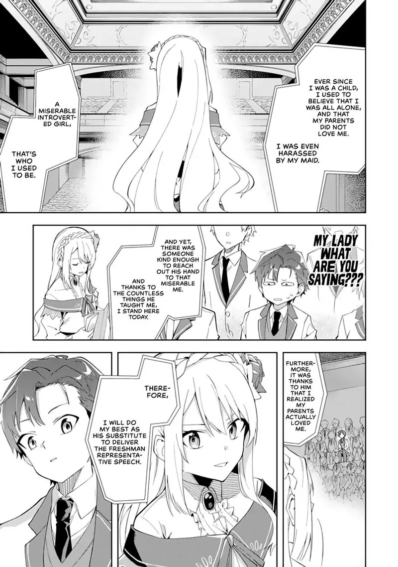 Akuyaku Reijou no Shitsuji-sama: Hametsu Flag wa Ore ga Tsubusasete Itadakimasu Chapter 6.1 page 7