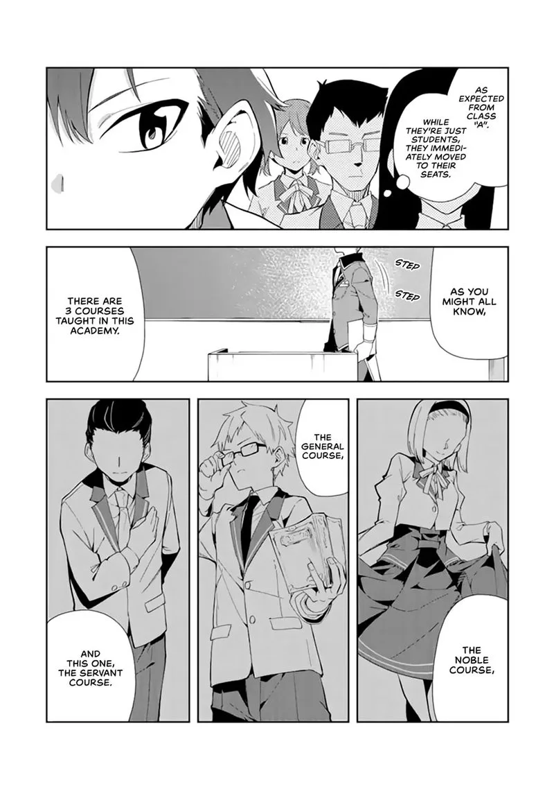 Akuyaku Reijou no Shitsuji-sama: Hametsu Flag wa Ore ga Tsubusasete Itadakimasu Chapter 6.1 page 12