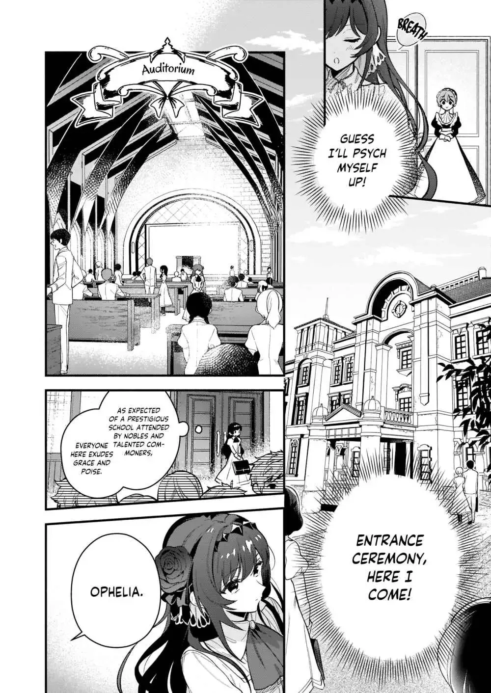 Akuyaku Reijou Route ga Nai Nante, Dare ga Itta no? Chapter 1.2 page 5