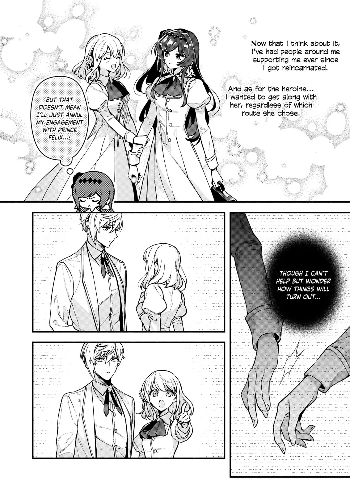 Akuyaku Reijou Route ga Nai Nante, Dare ga Itta no? Chapter 10 page 4