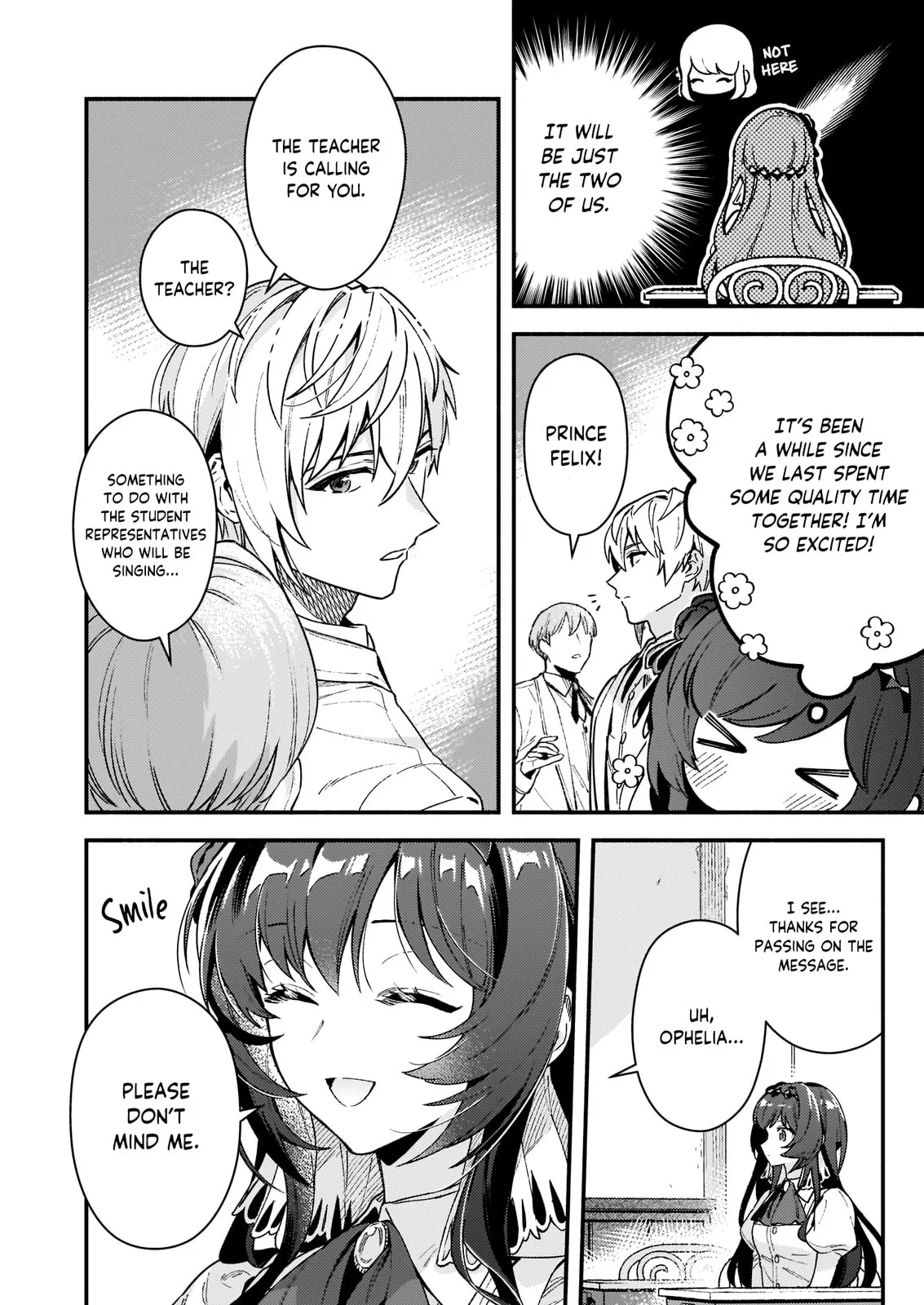 Akuyaku Reijou Route ga Nai Nante, Dare ga Itta no? Chapter 10 page 2