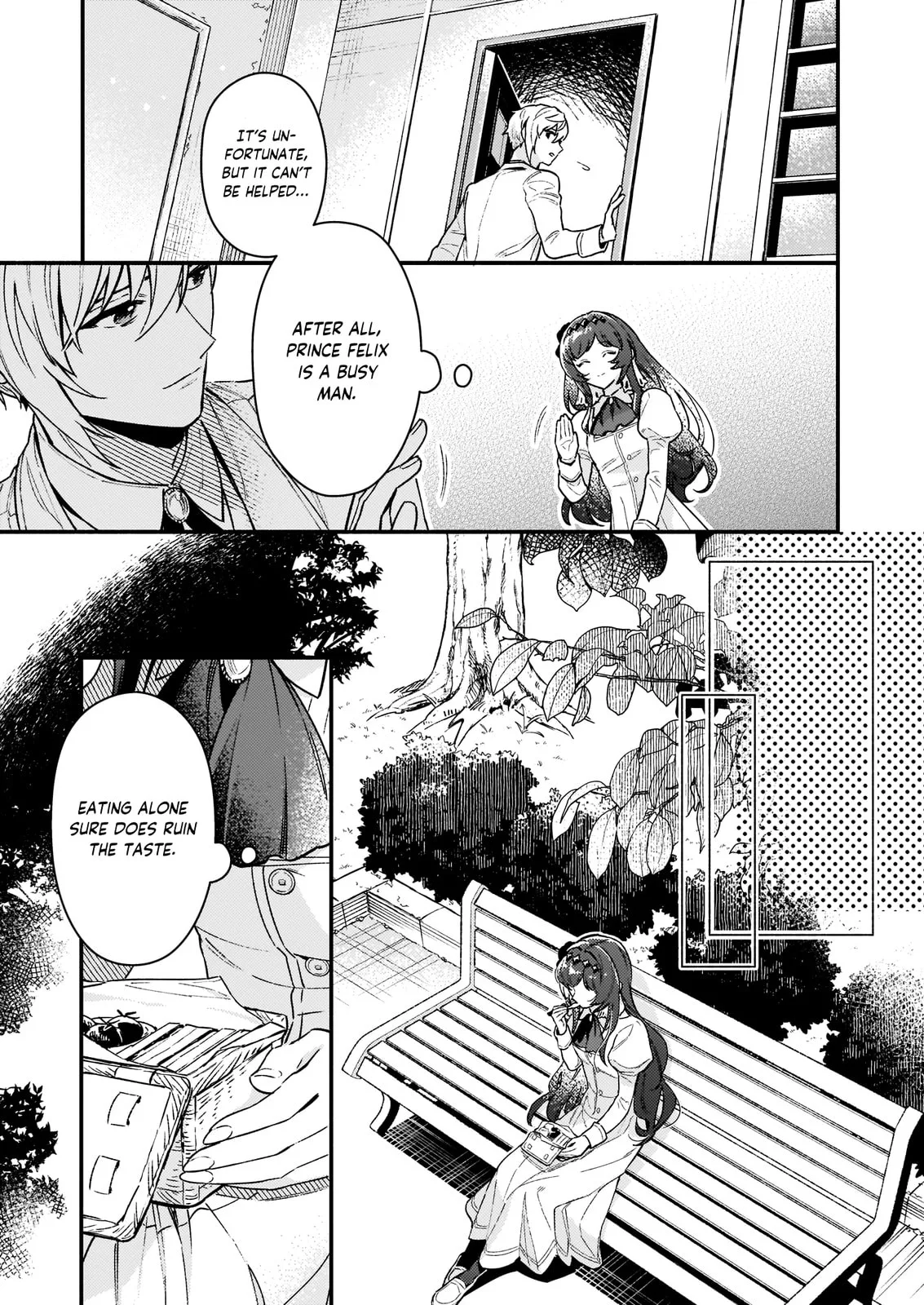 Akuyaku Reijou Route ga Nai Nante, Dare ga Itta no? Chapter 10 page 3