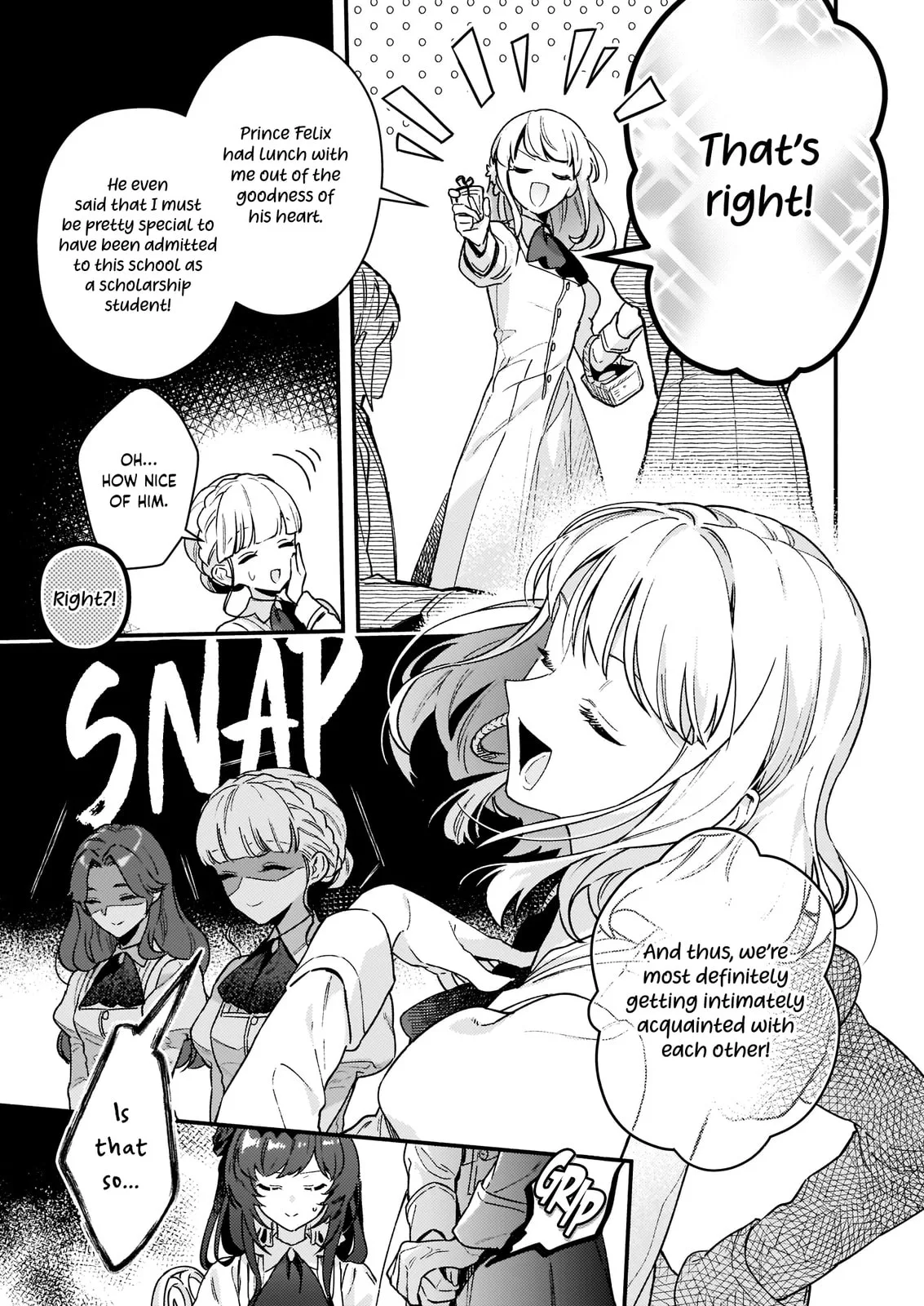 Akuyaku Reijou Route ga Nai Nante, Dare ga Itta no? Chapter 10 page 9
