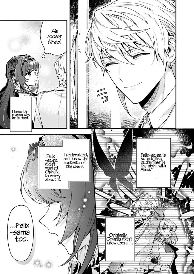 Akuyaku Reijou Route ga Nai Nante, Dare ga Itta no? Chapter 11.1 page 4