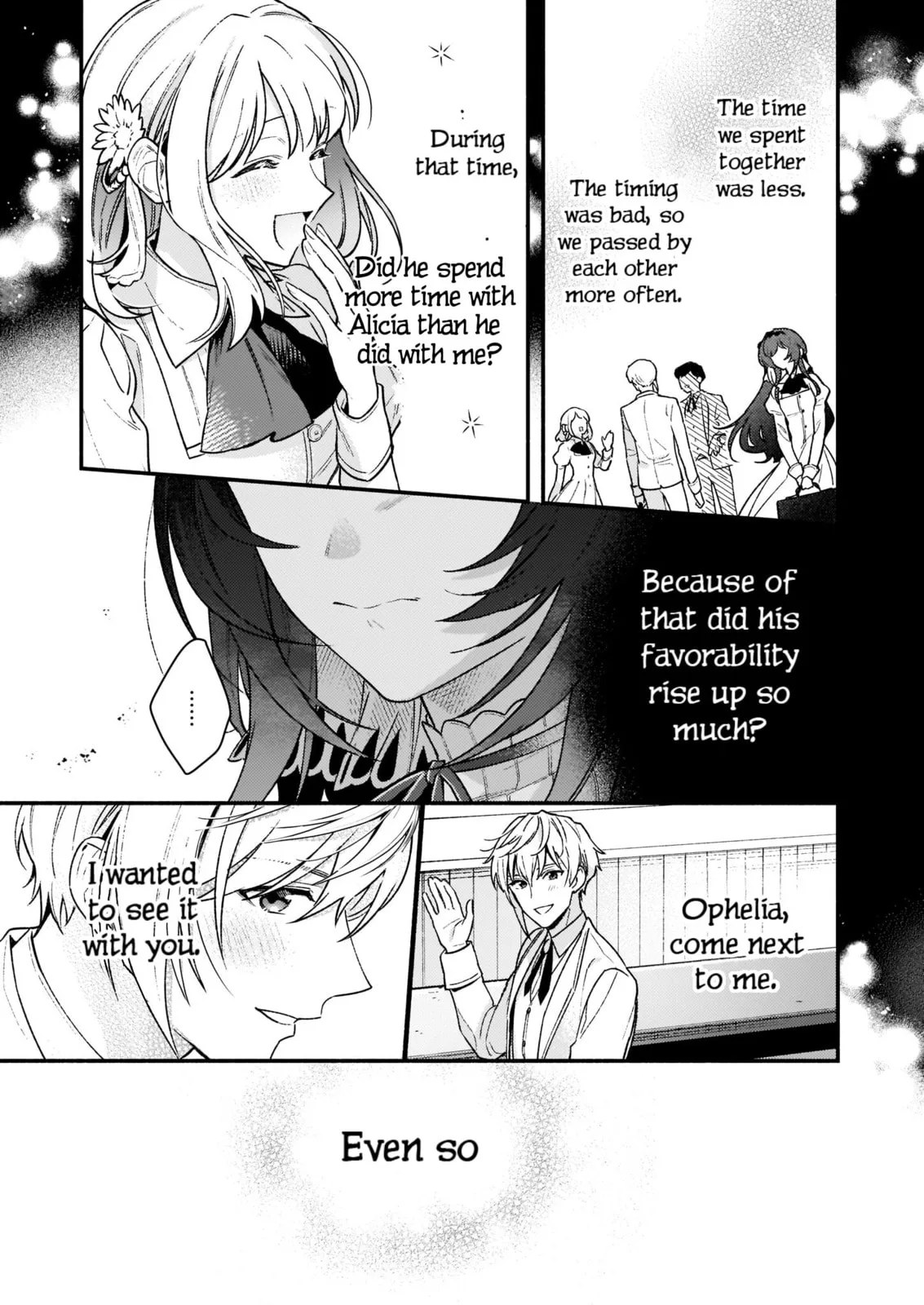 Akuyaku Reijou Route ga Nai Nante, Dare ga Itta no? Chapter 12.1 page 8