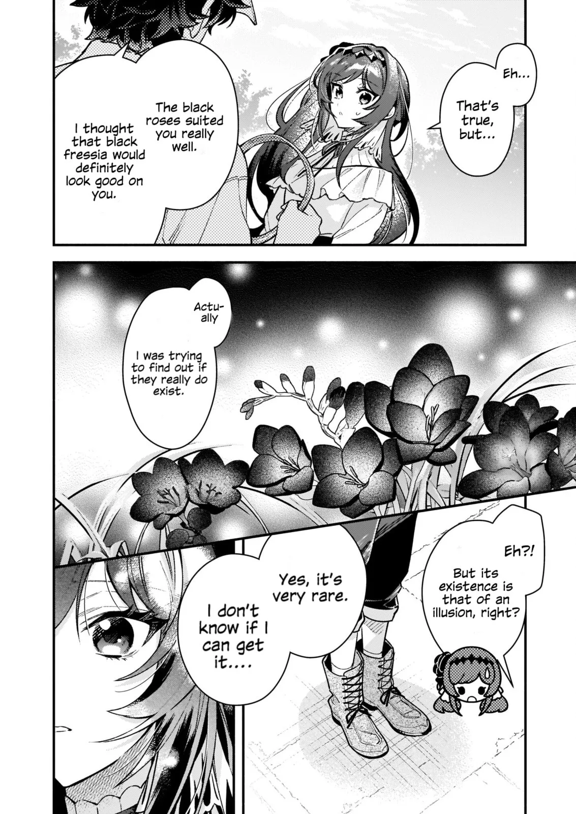 Akuyaku Reijou Route ga Nai Nante, Dare ga Itta no? Chapter 12.1 page 11