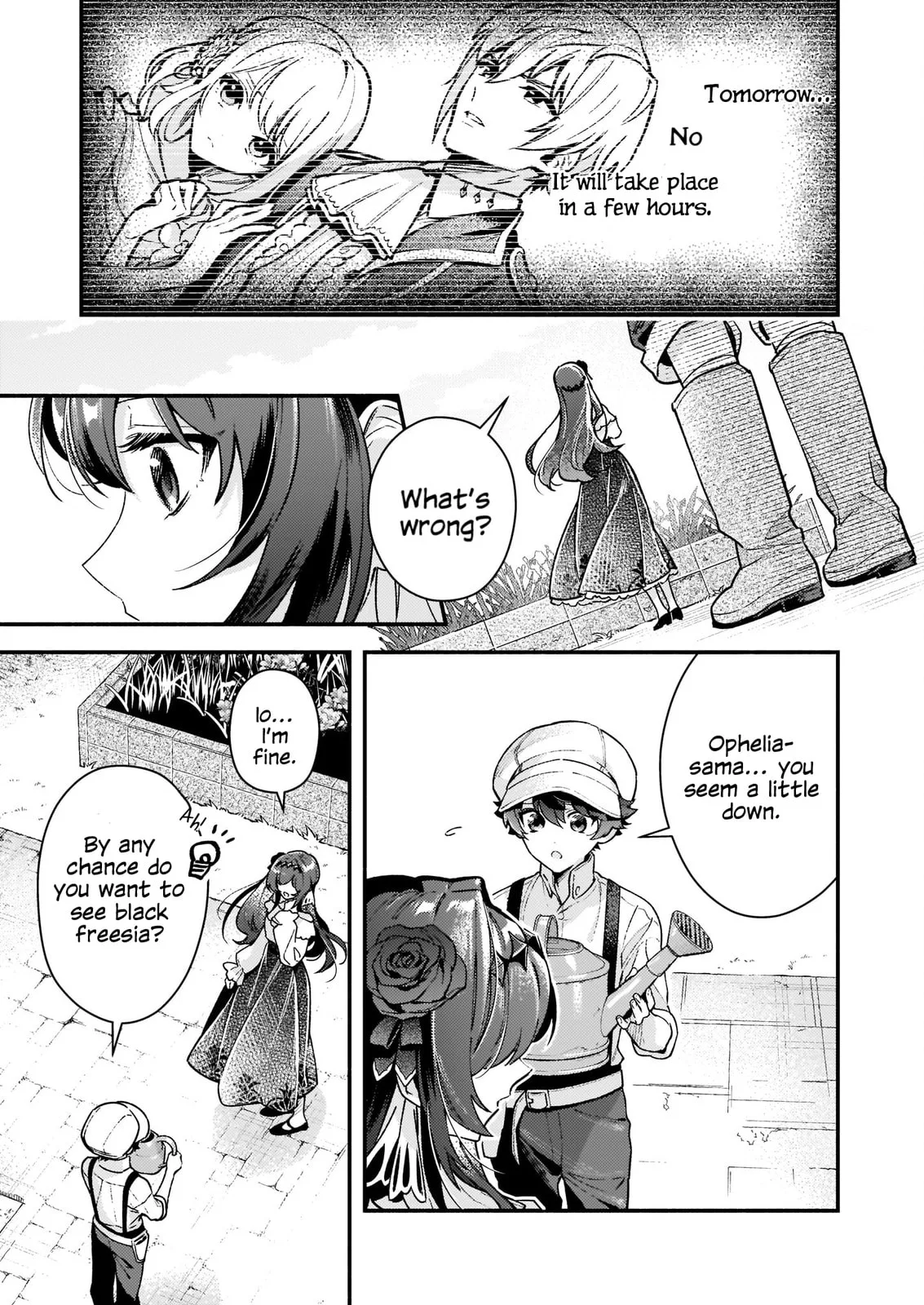 Akuyaku Reijou Route ga Nai Nante, Dare ga Itta no? Chapter 12 page 9