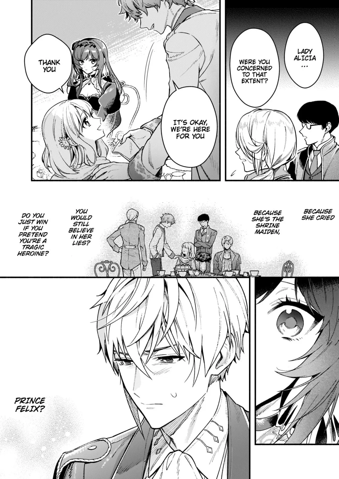 Akuyaku Reijou Route ga Nai Nante, Dare ga Itta no? Chapter 13 page 12