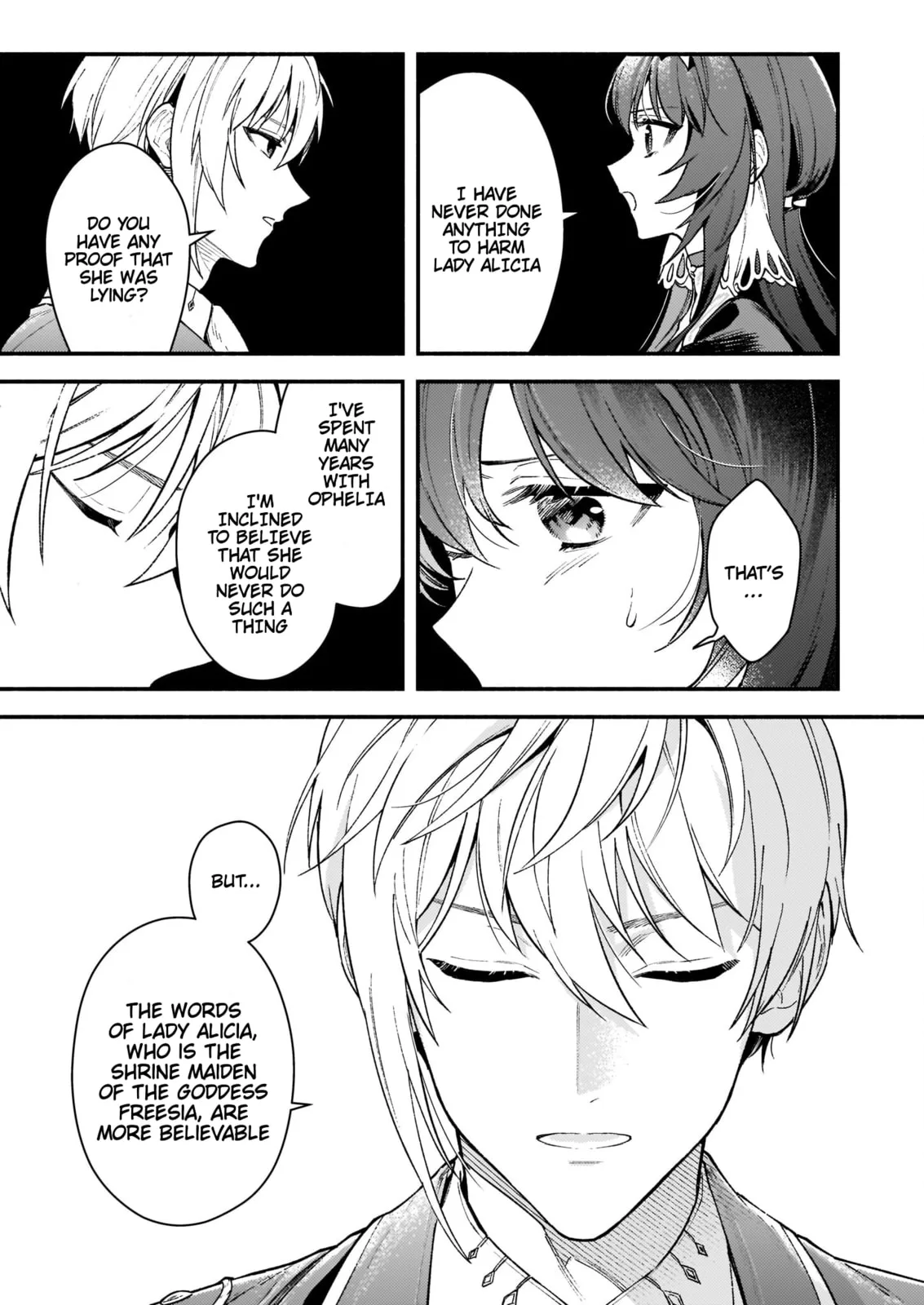 Akuyaku Reijou Route ga Nai Nante, Dare ga Itta no? Chapter 13 page 9