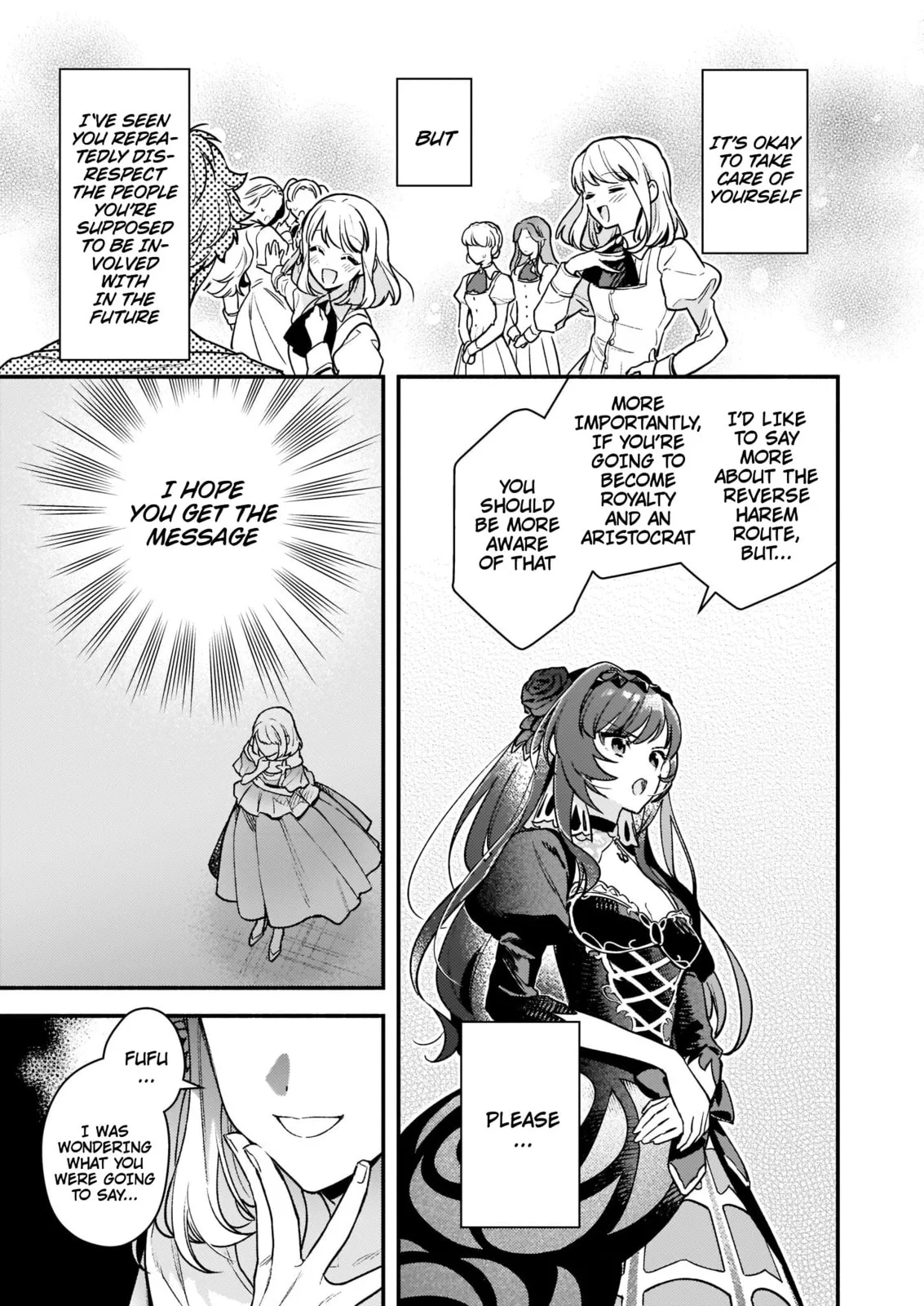 Akuyaku Reijou Route ga Nai Nante, Dare ga Itta no? Chapter 13 page 27