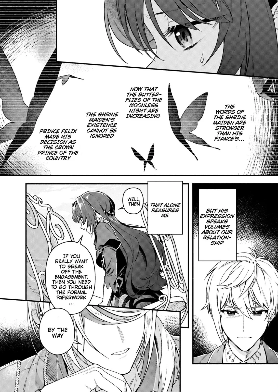 Akuyaku Reijou Route ga Nai Nante, Dare ga Itta no? Chapter 13 page 10
