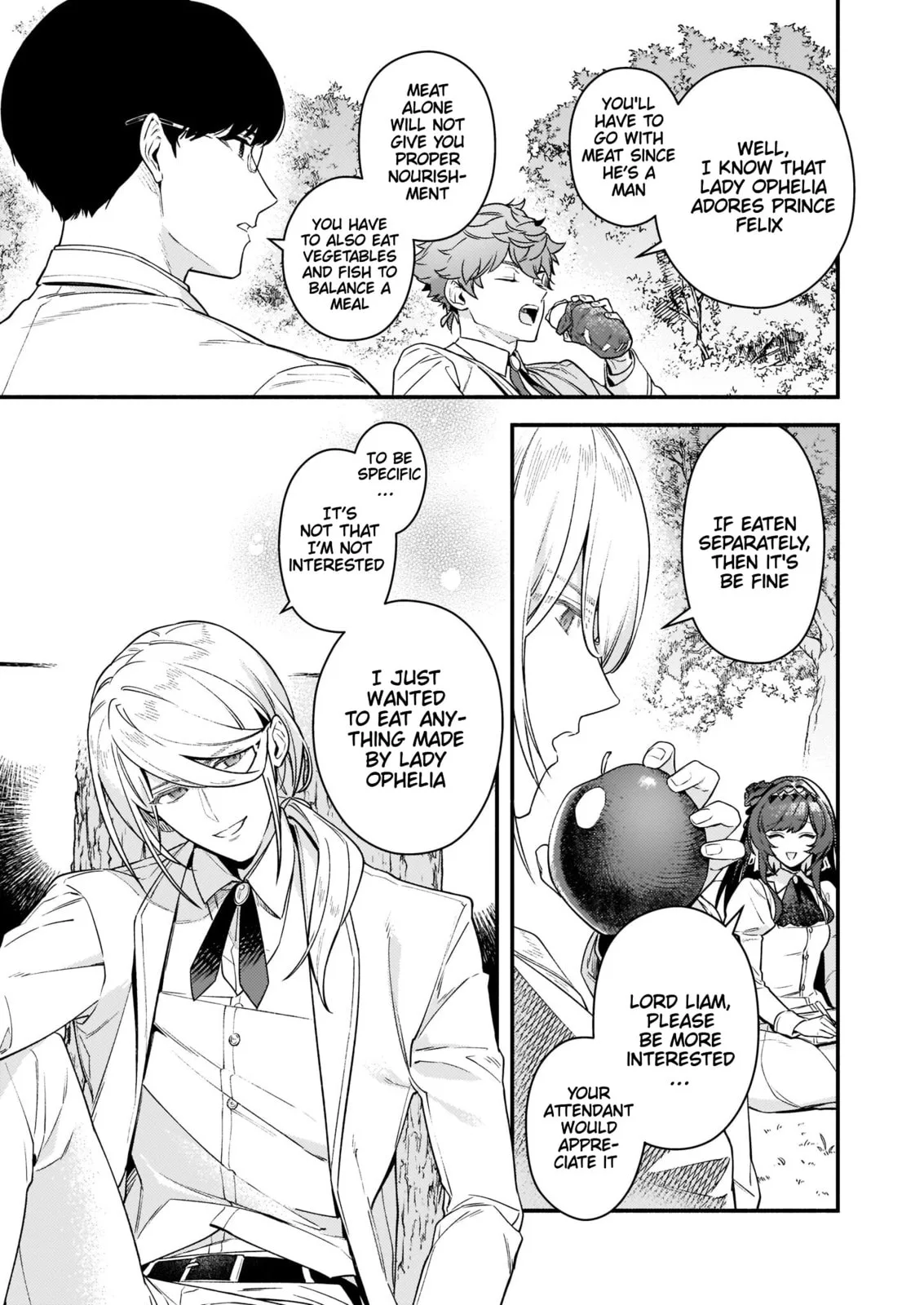 Akuyaku Reijou Route ga Nai Nante, Dare ga Itta no? Chapter 14 page 23