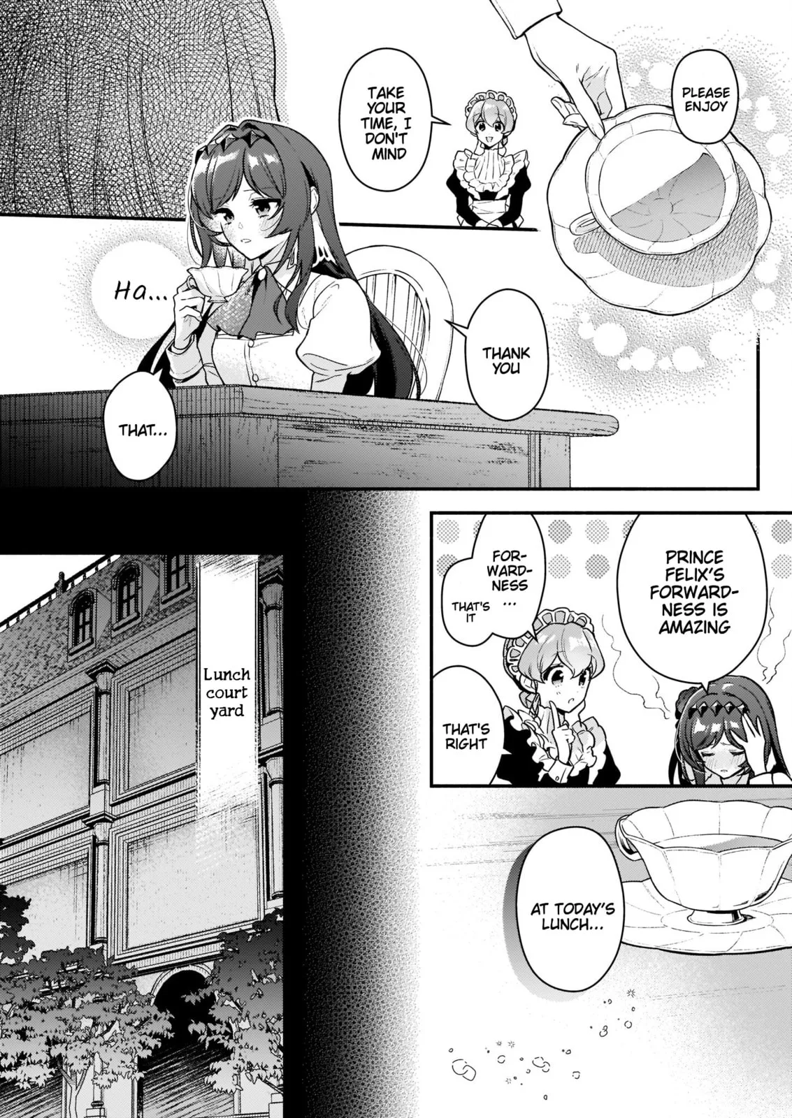Akuyaku Reijou Route ga Nai Nante, Dare ga Itta no? Chapter 14 page 10