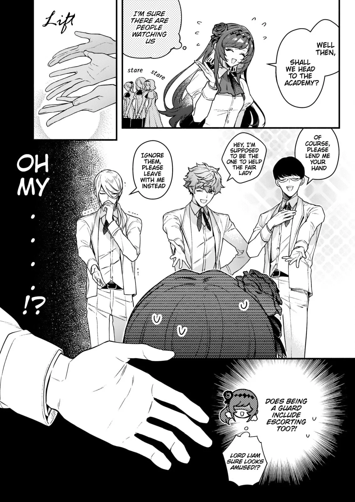 Akuyaku Reijou Route ga Nai Nante, Dare ga Itta no? Chapter 14 page 3