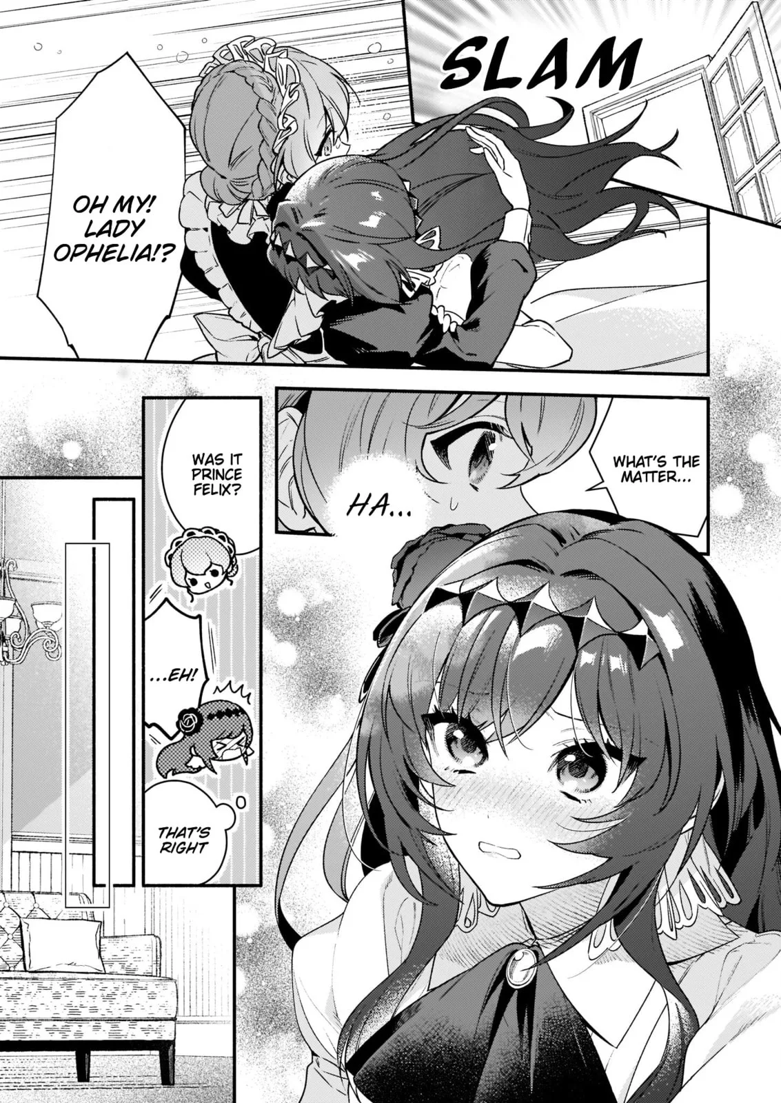 Akuyaku Reijou Route ga Nai Nante, Dare ga Itta no? Chapter 14 page 9