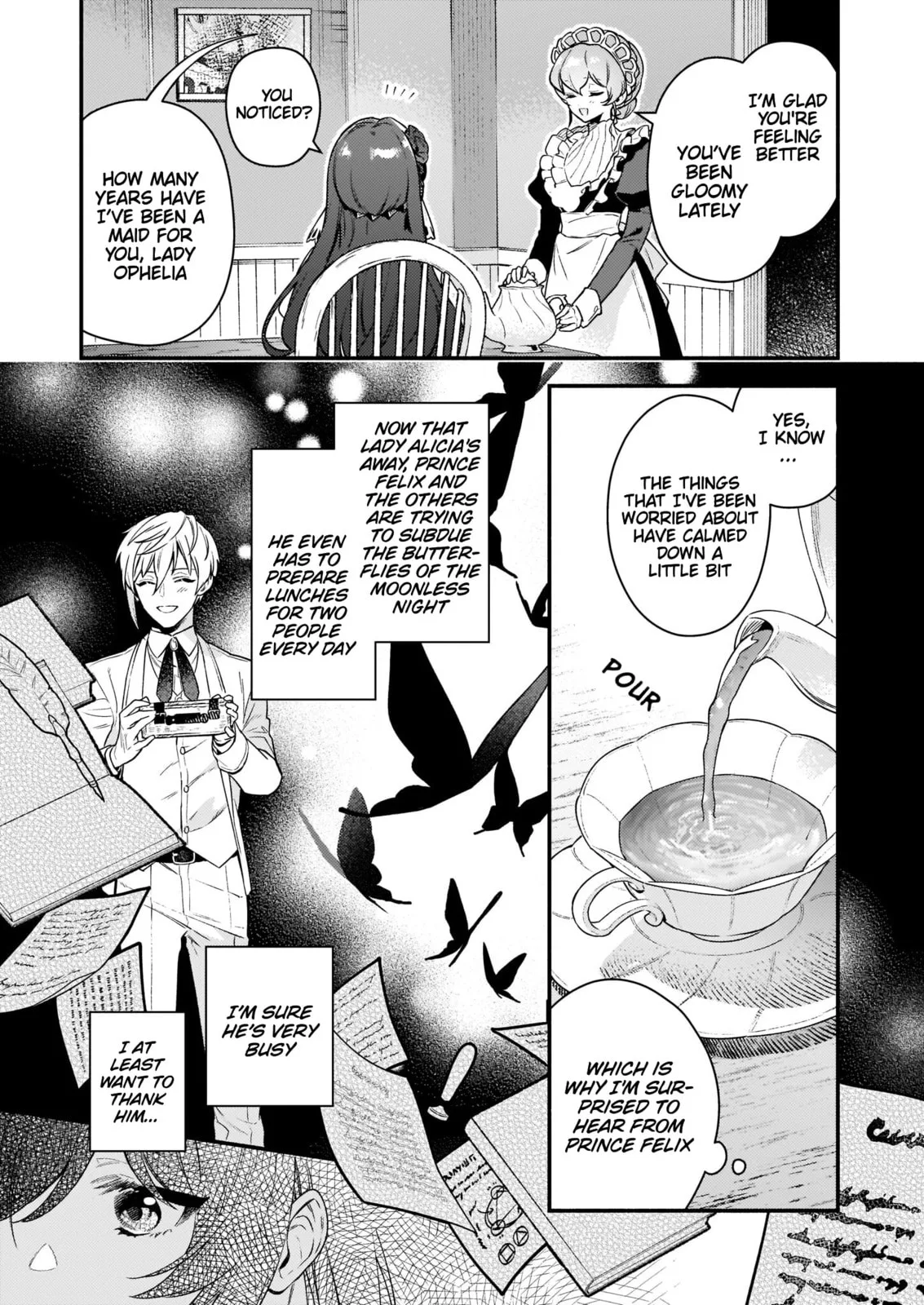 Akuyaku Reijou Route ga Nai Nante, Dare ga Itta no? Chapter 14 page 15